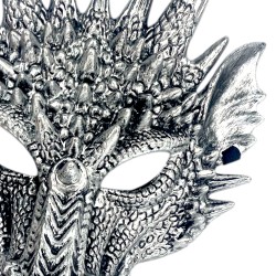 Maska 3D Smoka z Rogami Cosplay