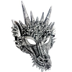 Maska 3D Smoka z Rogami Cosplay