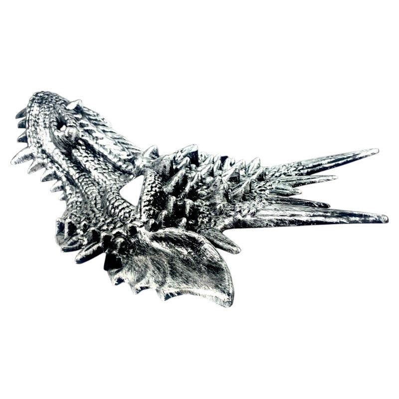 Maska 3D Smoka z Rogami Cosplay