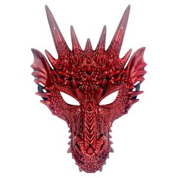 Maska 3D Smoka z Rogami...