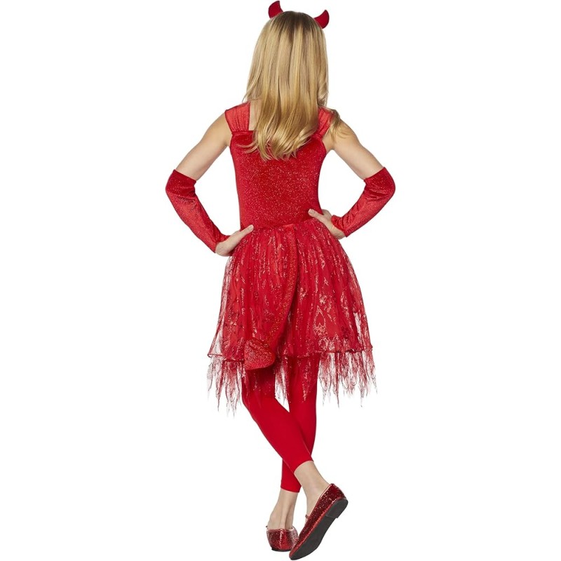 Kostium Diabełka Red Devil dla Dziewczynki