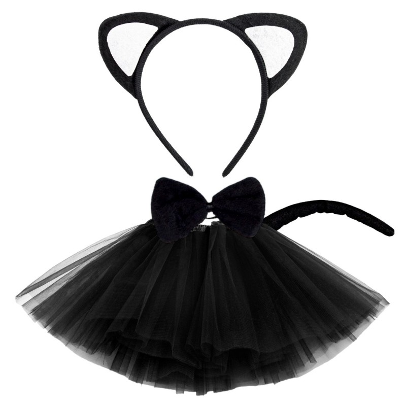 Kostium Małego Kotka 3-10 lat Zestaw z Kredką i Akcesoriami