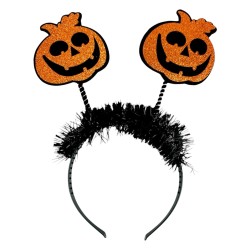 Zestaw Strój Halloween Spódniczka Dynia opaska Lampion