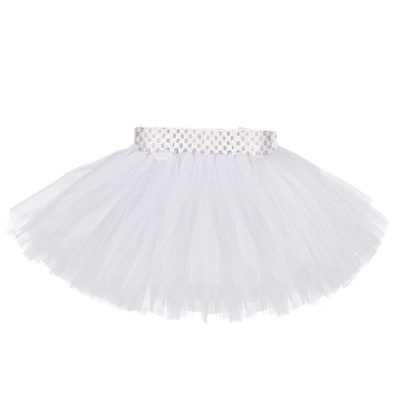 Biała Tiulowa spódniczka TuTu 30/40cm