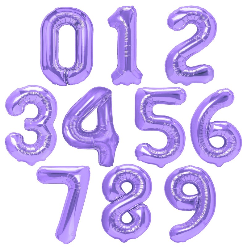 Zestaw Balonów Urodzeniowych Kuromi z Cyfrą Anime