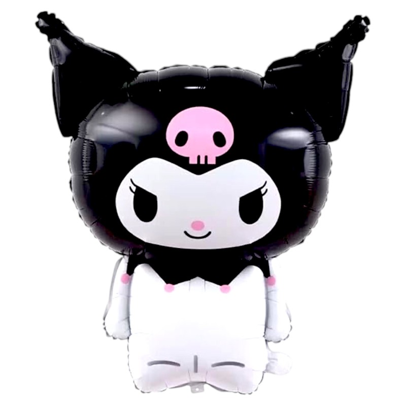 Zestaw Balonów Urodzinowych Kuromi Sanrio z cyfrą