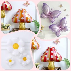 Balon foliowy grzyb muchomor 53x70 cm