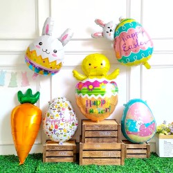 Balon foliowy Marchewka 42x91cm