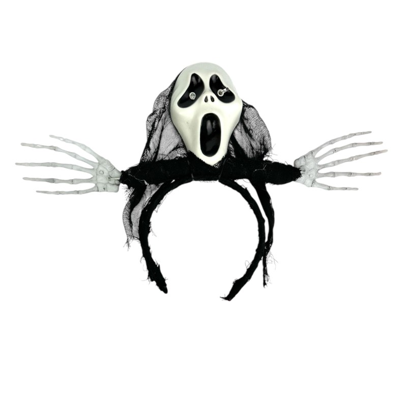 Opaska halloween czaszka