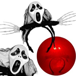 Opaska halloween czaszka