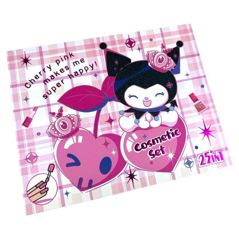 Zestaw Kawaii Kuromi - Naklejki Ozdoby Malowidła