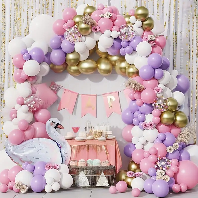 Balony lateksowe Pastelowe Matowe róż fuksja 12" 30cm