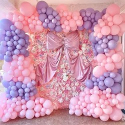 Balony lateksowe Pastelowe Matowe róż fuksja 12" 30cm