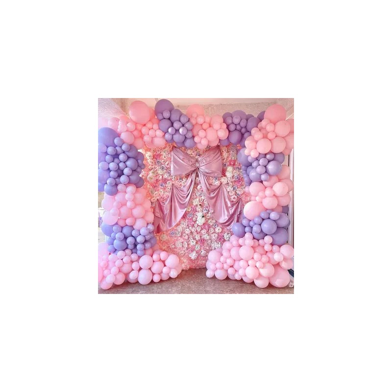 Balony lateksowe Pastelowe Matowe róż fuksja 12" 30cm