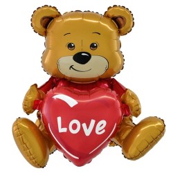 Balon Foliowy miś 41x50x31cm