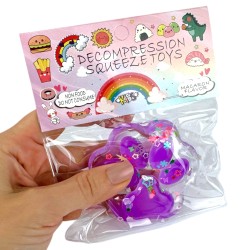 Gniotek Mochi Kocia Łapka Pow cekiny