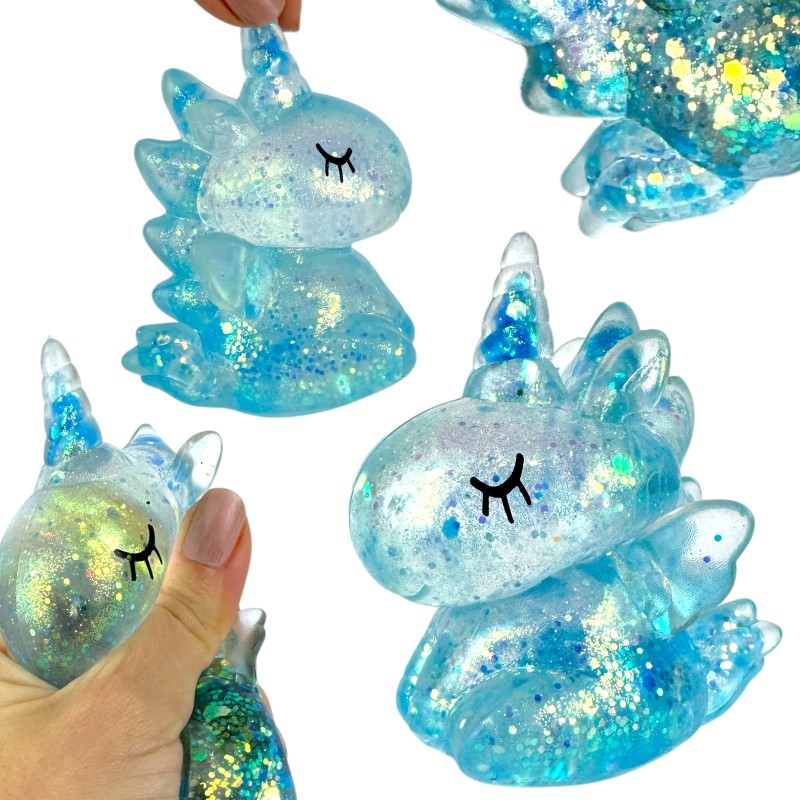 Gniotek Squishy Żelowy Jednorożec Unicorn GEL