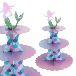 Patera Syrenka 3 Poziomy Dekoracja Imprezowa