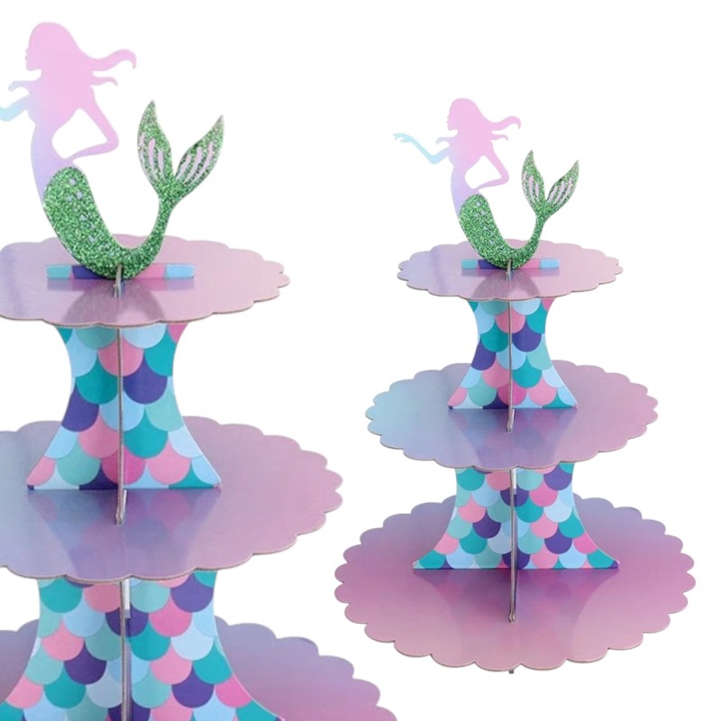 Patera Syrenka 3 Poziomy Dekoracja Imprezowa