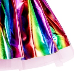 Strój Jednorożec Tęczowa Spódnica Skrzydła Pegaz Opaska