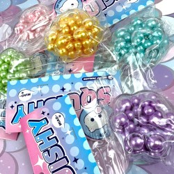 Kocia Łapka z Perełkami Perłowa Taba Squishy Catpaw