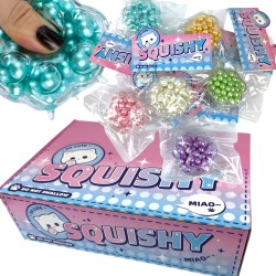 Kocia Łapka z Perełkami Perłowa Taba Squishy Catpaw