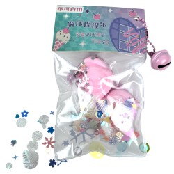 Gniotek Mochi Jednorożec kucyk z cekinami