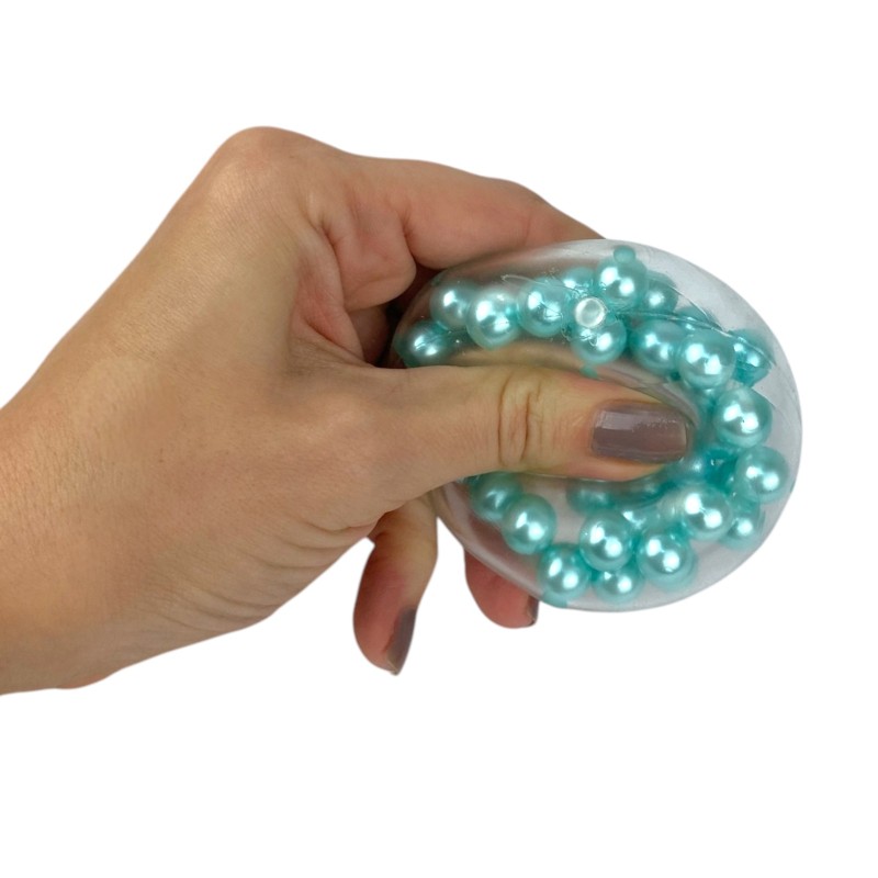 Gniotek kulka z perełkami