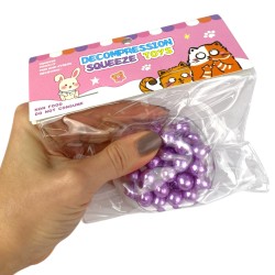 Gniotek kulka z perełkami