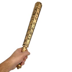 Złota Maczuga Wojownika Plastikowa 42 cm