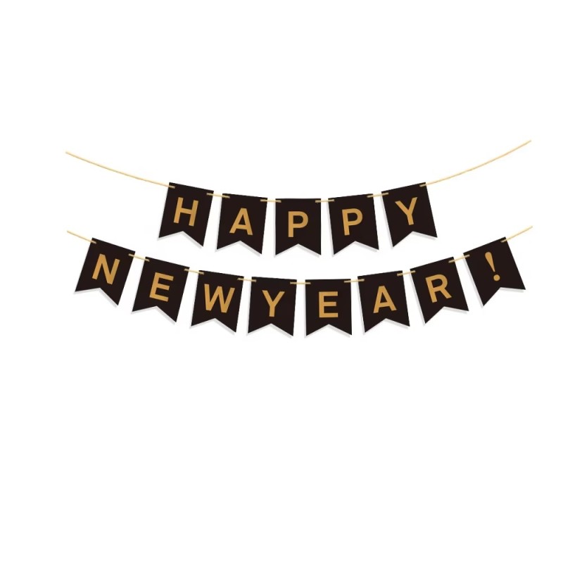 Zestaw Dekoracji Sylwestrowych Baner Nowy Rok