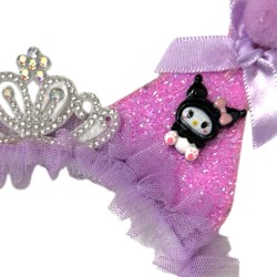 Opaska z uszami Kawaii Kuromi LED