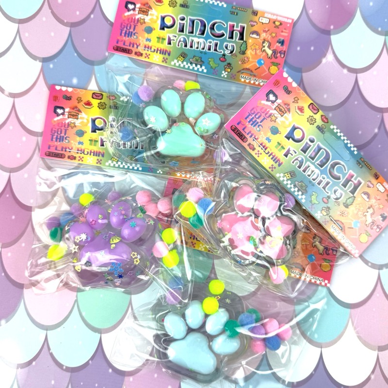 Gniotek Kocia łapka Cat Pow Taba Squishy z LED