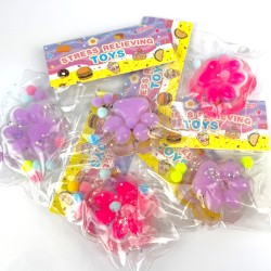 Gniotek Mochi Kocia Łapka Pow cekiny