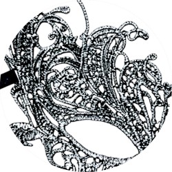 Maska Wenecka Karnawałowa Koronkowa