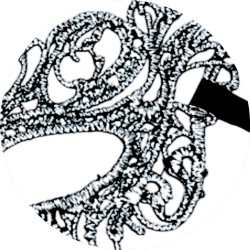 Maska Wenecka Karnawałowa Koronkowa