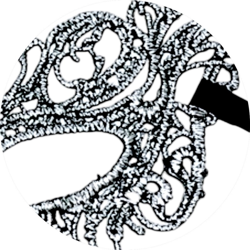 Maska Wenecka Karnawałowa Koronkowa