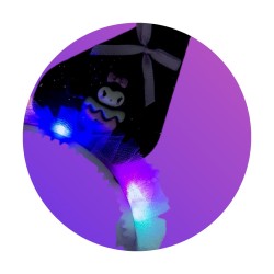 Strój Zestaw Kuromi Spódniczka Tutu Opaska Peruka