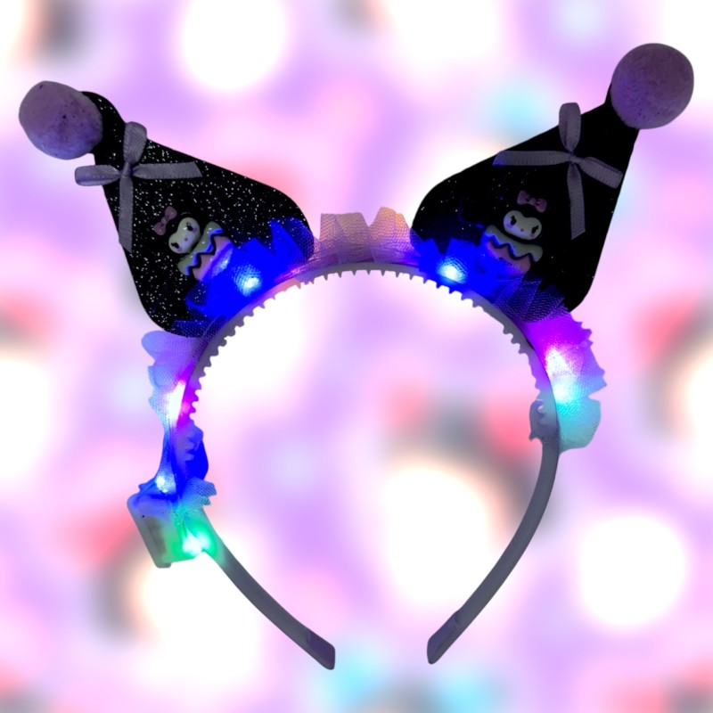 Strój Zestaw Kuromi Spódniczka Tutu Opaska Peruka