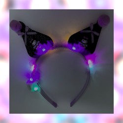 Strój Zestaw Kuromi Spódniczka Tutu Opaska Peruka