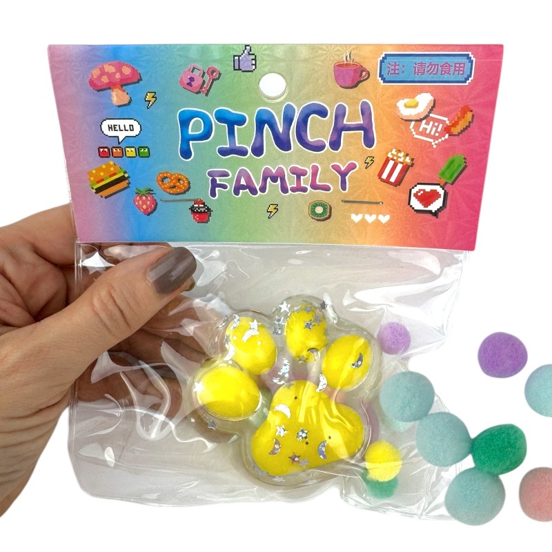 Gniotek Kocia łapka Cat Pow Taba Squishy z LED