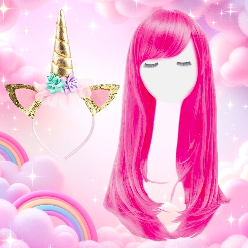 Magiczny Zestaw Jednorożca 3-10 lat Spódniczka i Akcesoria Jednorożec