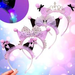 Zestaw Kostium Strój Sanrio Kuromi Cosplay tutu Skrzydła