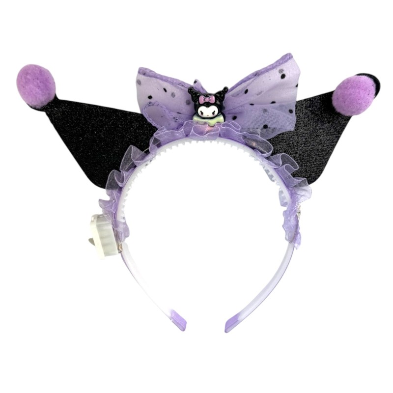 Zestaw Kostium Strój Sanrio Kuromi Cosplay tutu Skrzydła