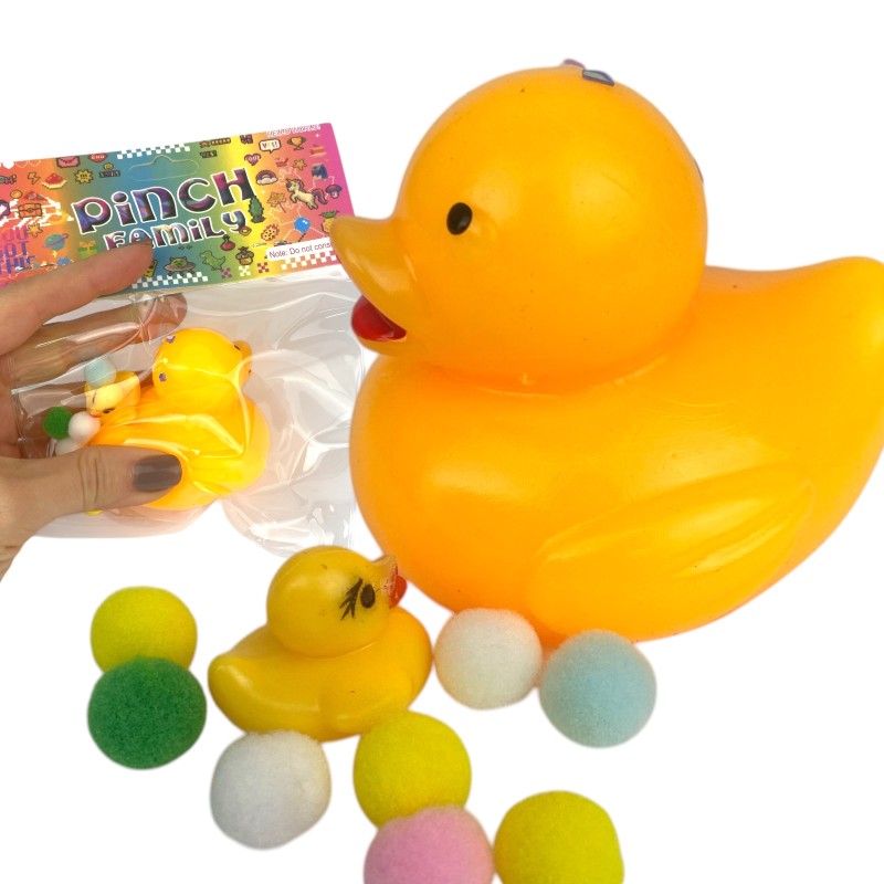 Gniotek taba squishy Żółta kaczuszka