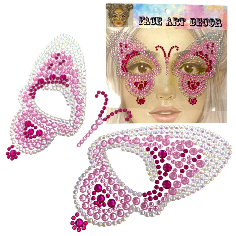 Strój Motyl Różowy zestaw Spódniczka skrzydła opaska różdżka Kryształki