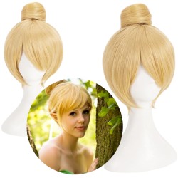 Peruka Magiczna Wróżka Blond Kok dzwoneczek