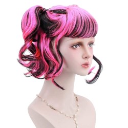 Peruka Cosplay Różowe włosy Harajuku Star