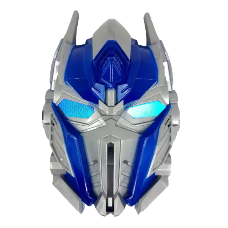 Świecąca Maska Optimus Prime Transformers Szaro niebieska