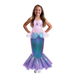 Kostium Syrenki z Peruką i Akcesoriami Bajkowy Zestaw